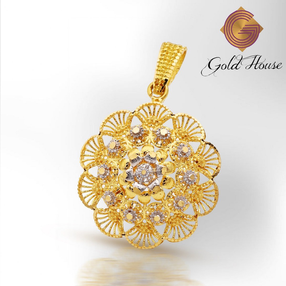 RP Stone Gold Locket LKT0001