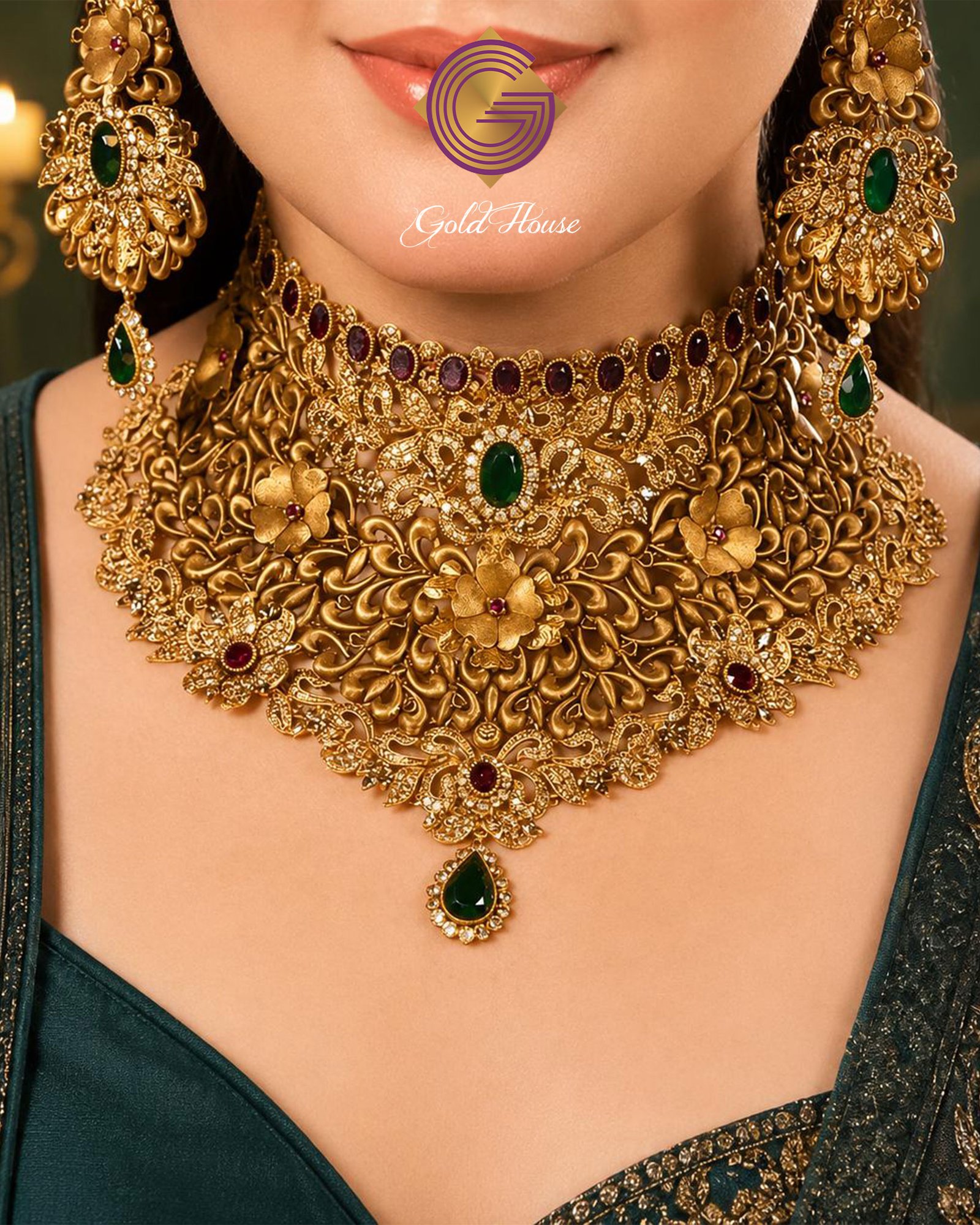 Gold Necklace Design