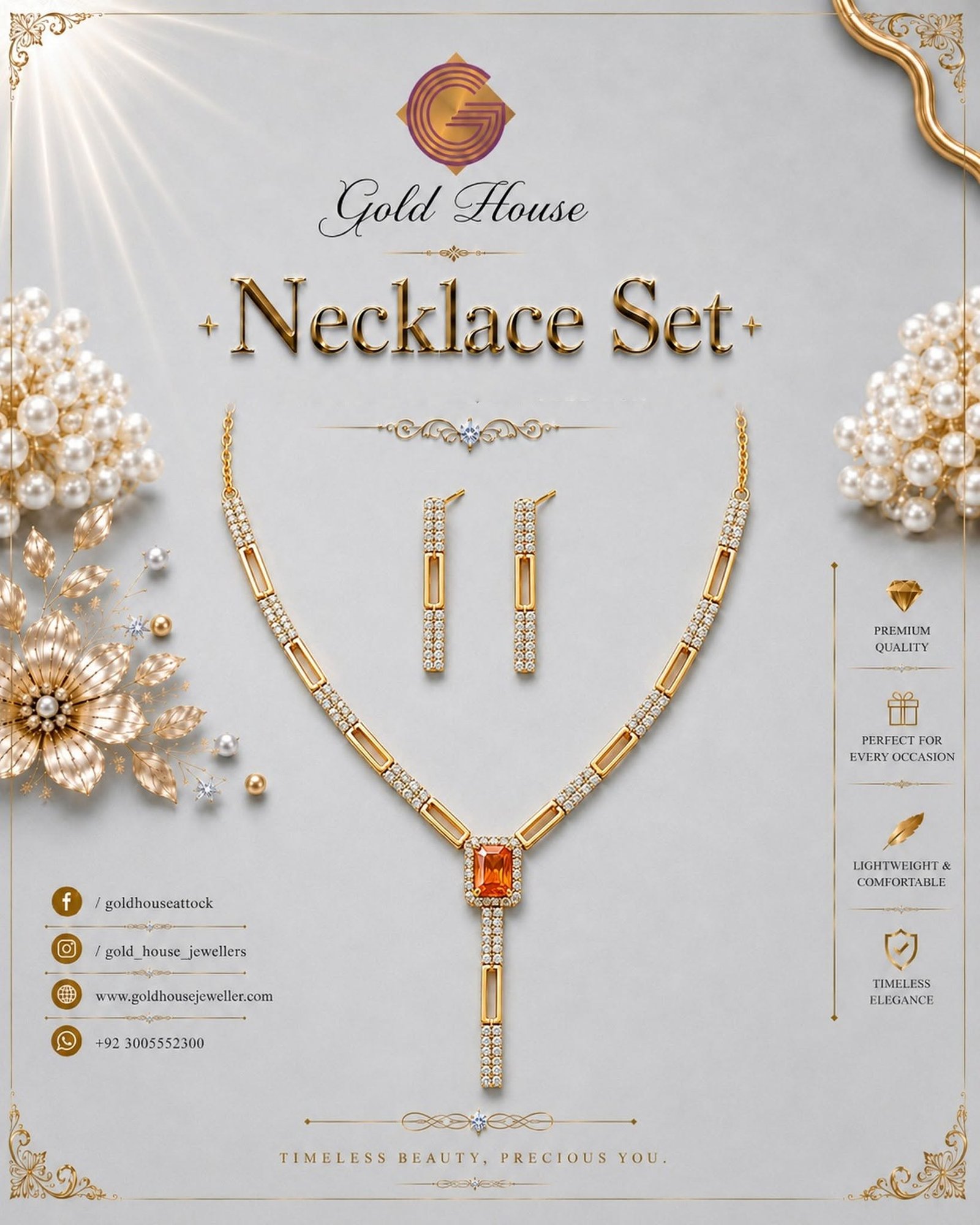 Gold Necklace Design