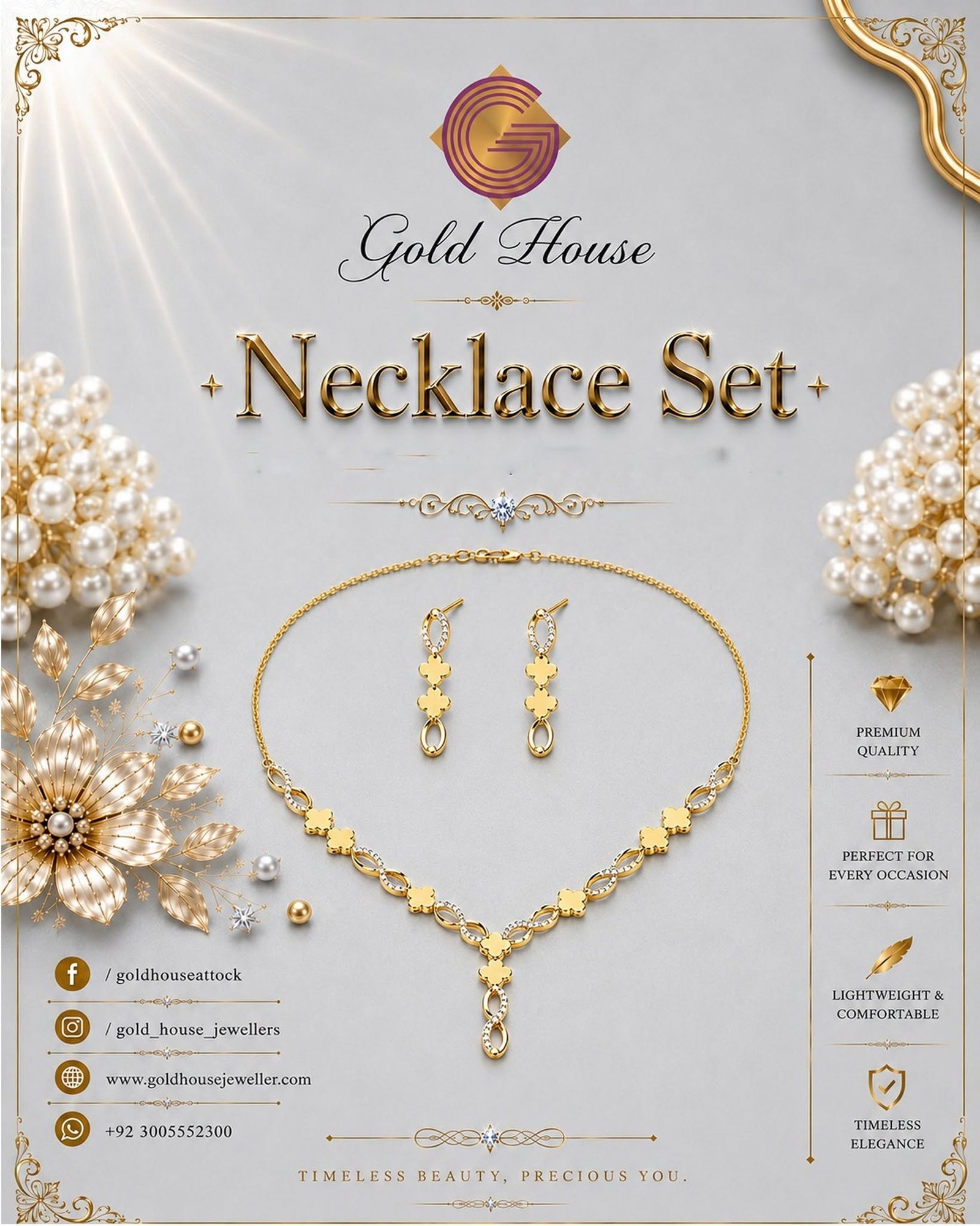 Gold Necklace Design