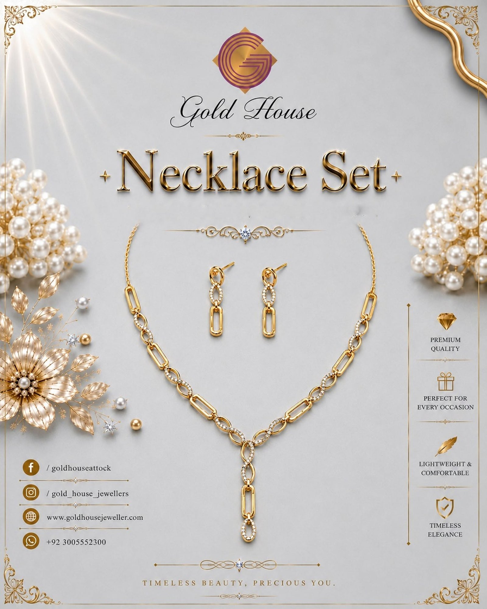 Gold Necklace Design