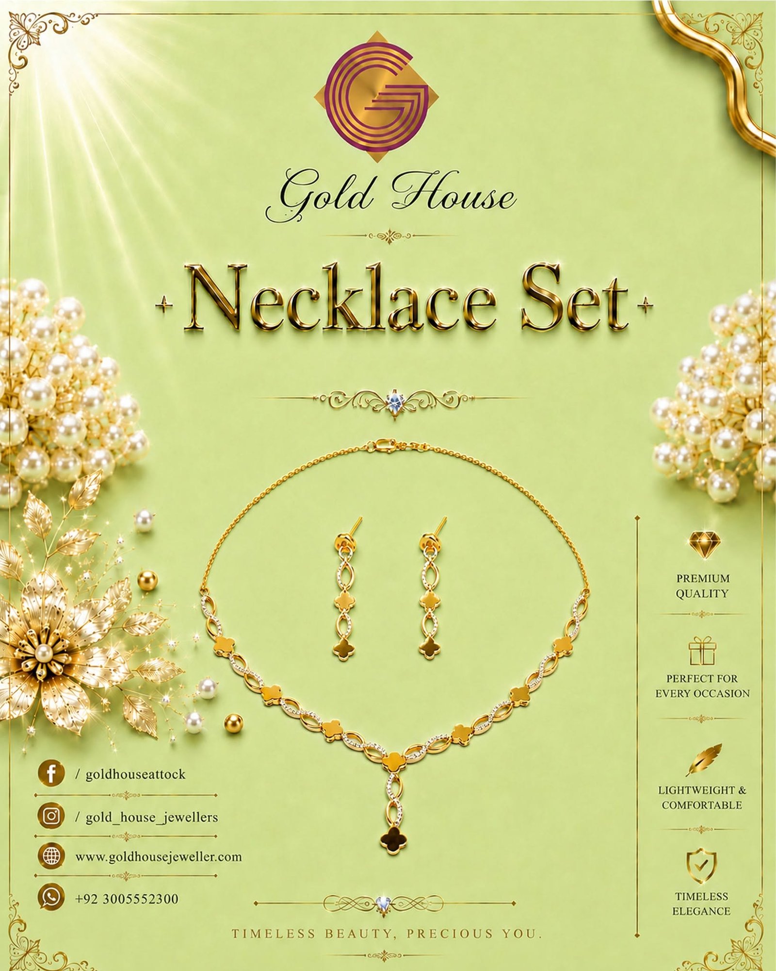 Gold Necklace Design
