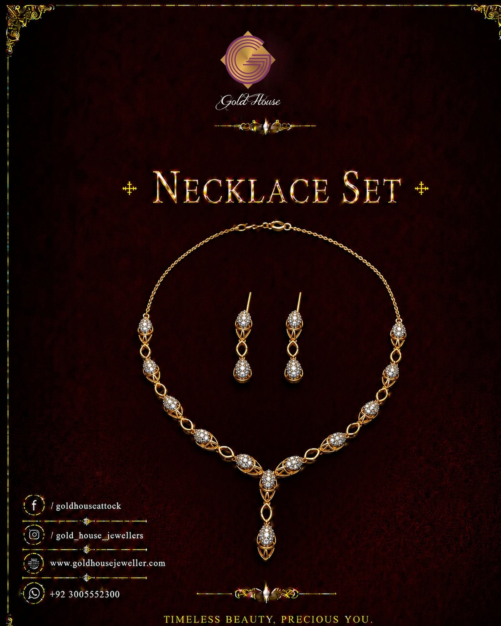 Gold Necklace Design