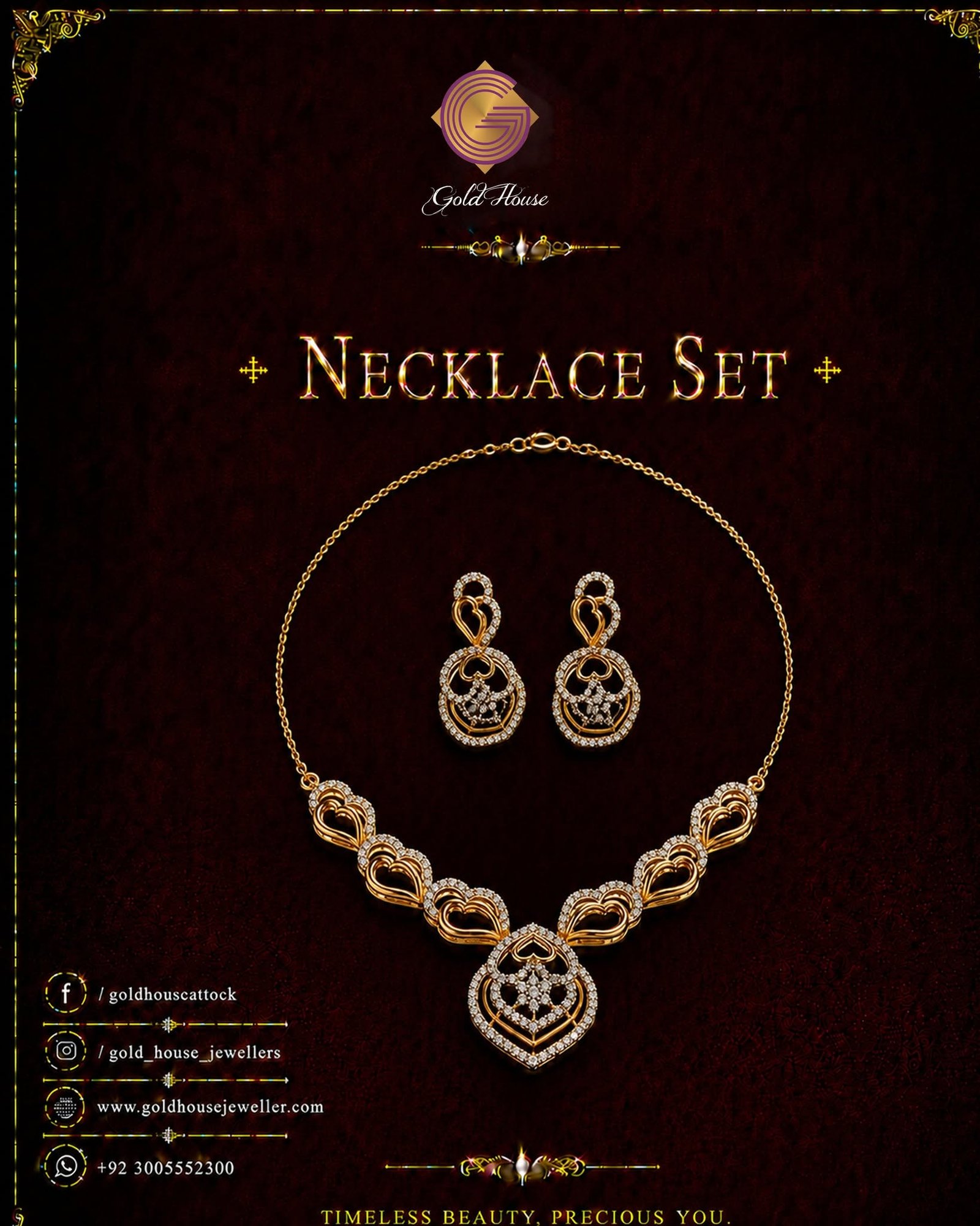 Gold Necklace Design